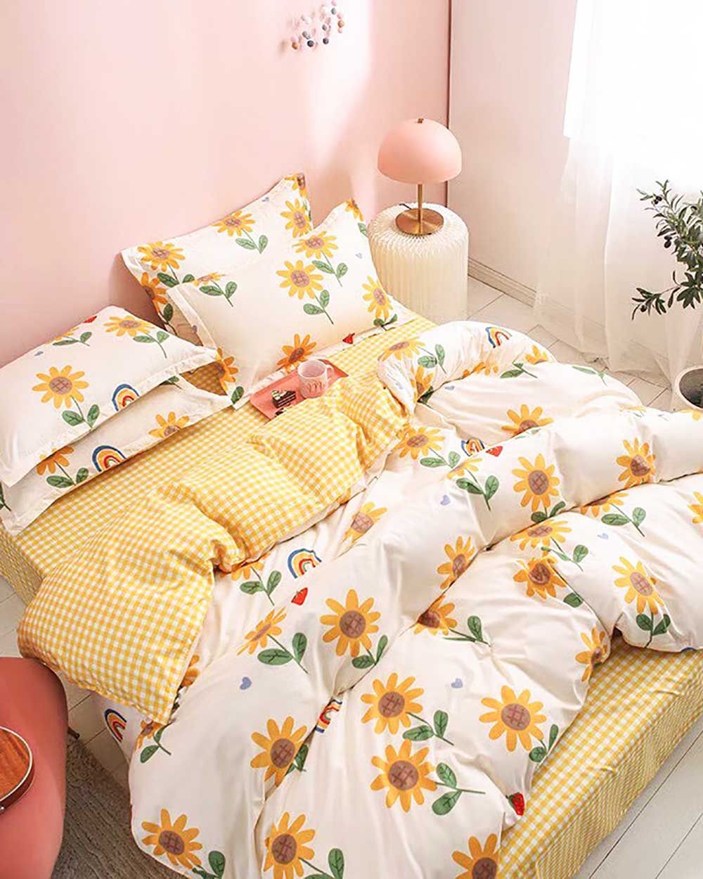 Bộ Chăn Ga Gối Cotton Sweet Love 50