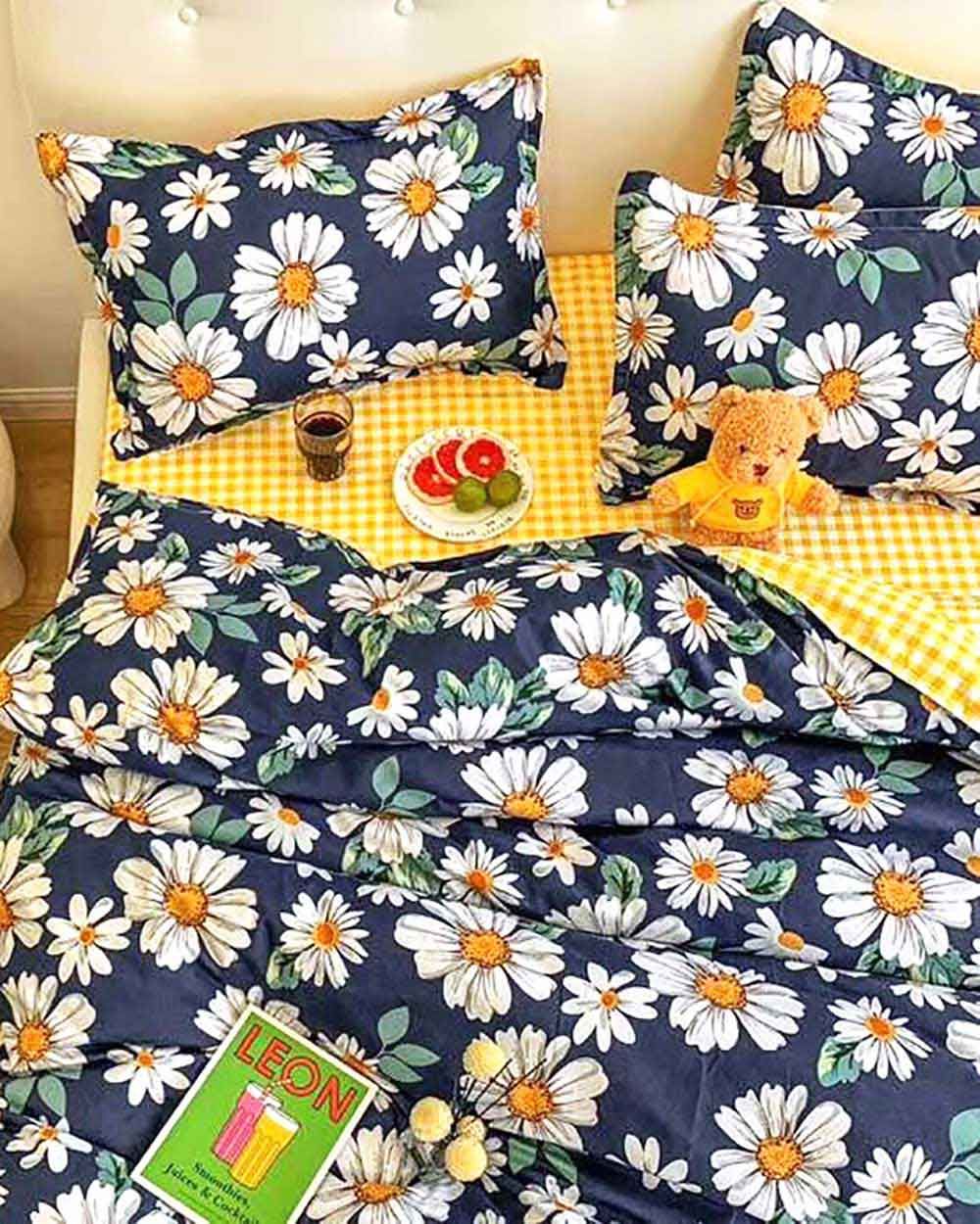 Bộ Chăn Ga Gối Cotton Sweet Love 54