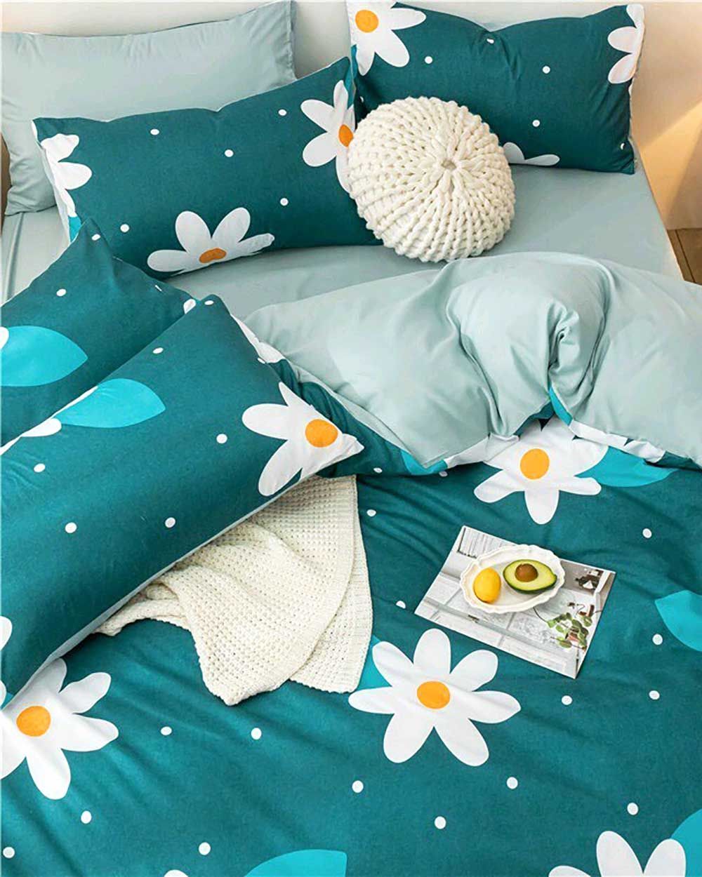 Bộ Chăn Ga Gối Cotton Sweet Love 71