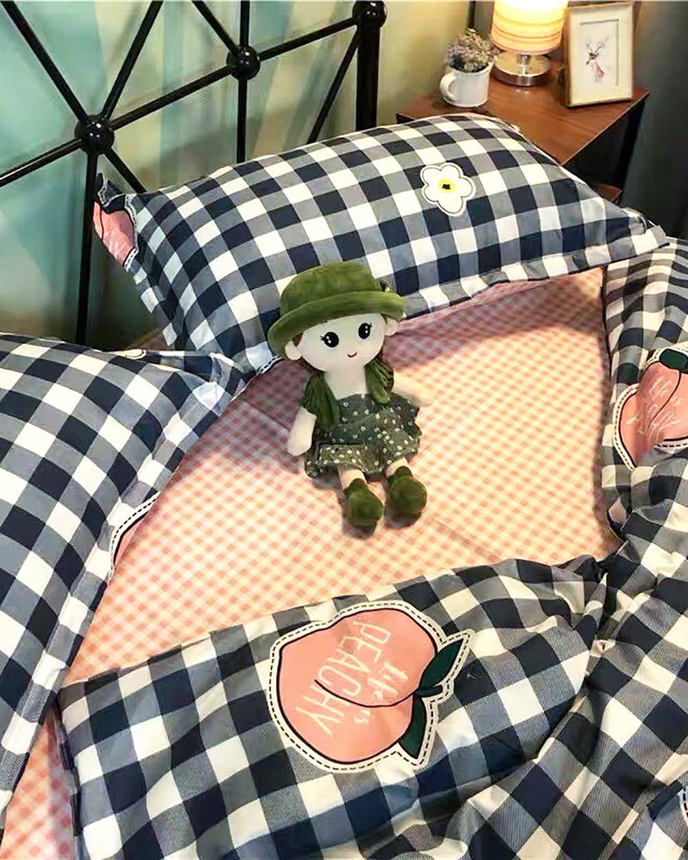Bộ Chăn Ga Gối Cotton Sweet Love 84
