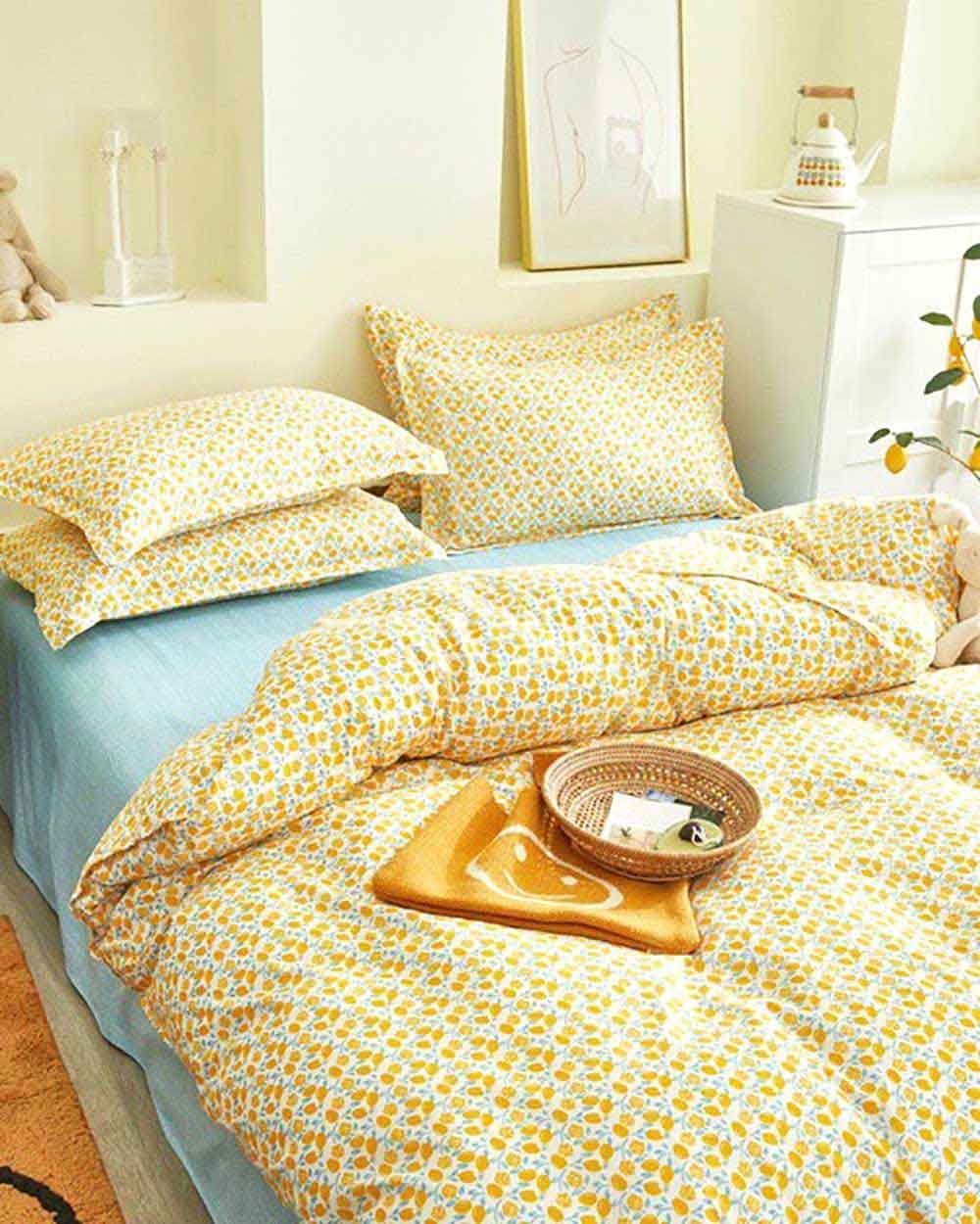 Bộ Chăn Ga Gối Cotton Sweet Love 88