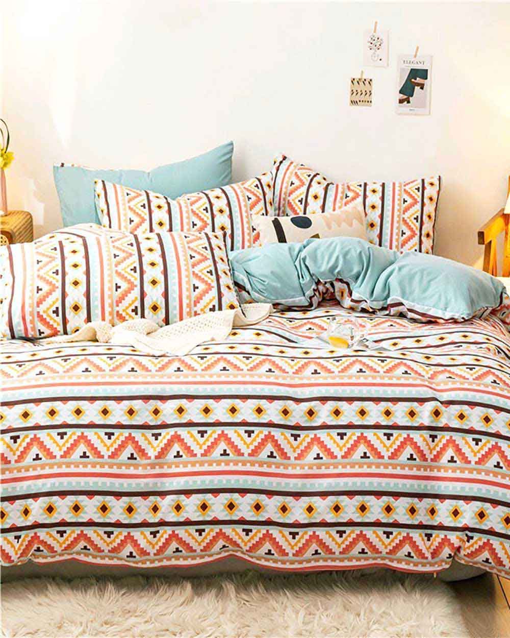 Bộ Chăn Ga Gối Cotton 6 Món Sweet Love 90