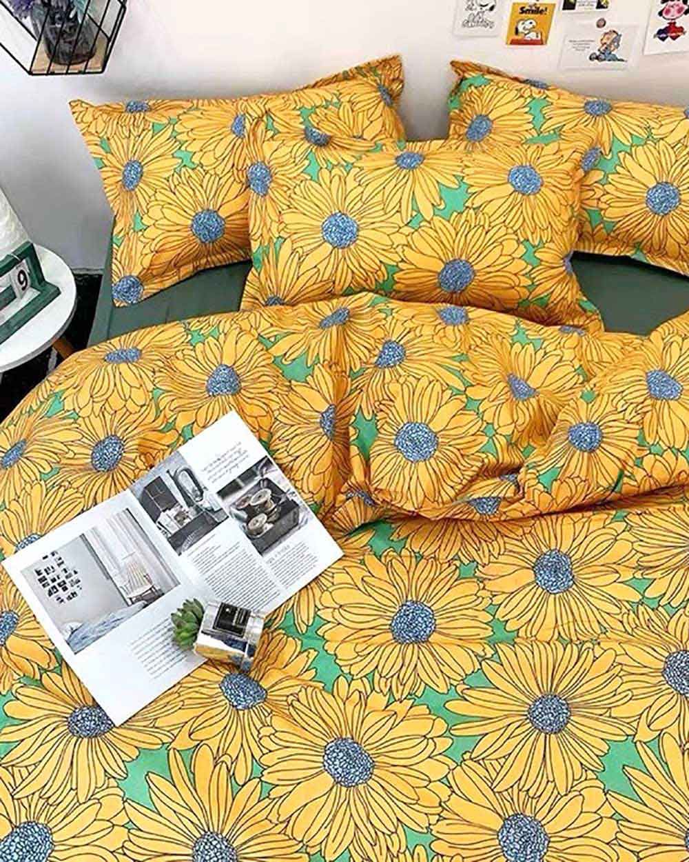Bộ Chăn Ga Gối Cotton Sweet Love 91