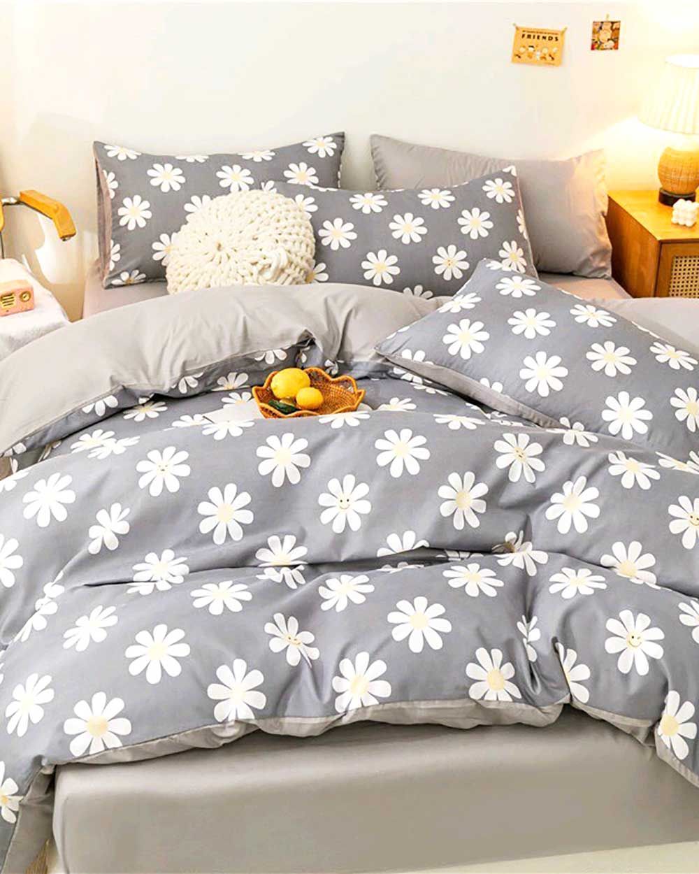 Bộ Chăn Ga Gối Cotton 6 Món Sweet Love 94