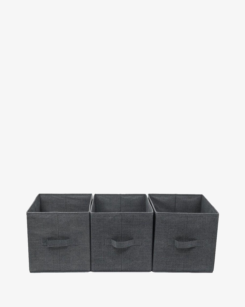 Set 3 Hộp Vải Đựng Đồ Không Nắp Yamazen