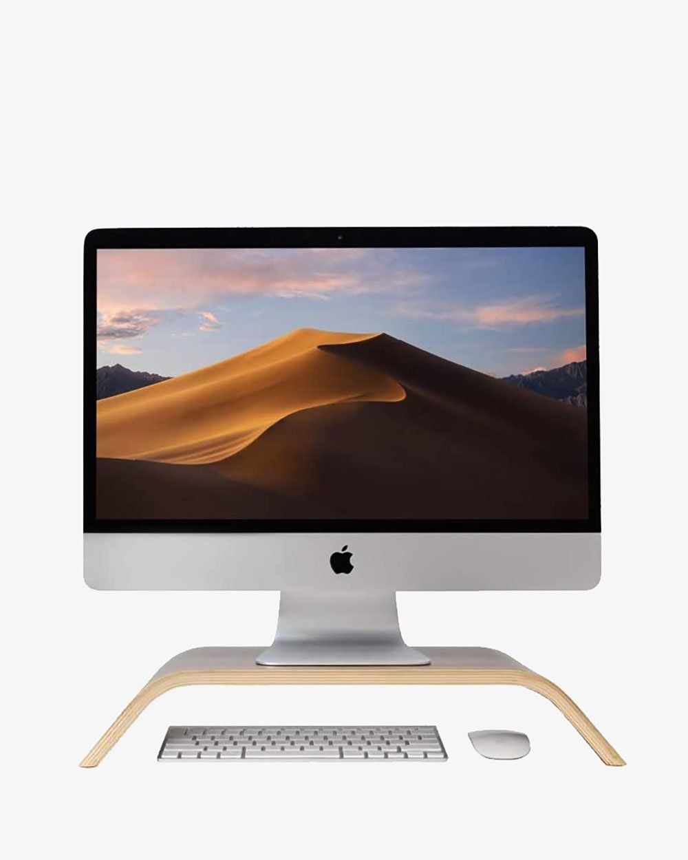 Kệ Màn Hình iMac Stand Cao Cấp Veneer Walnut