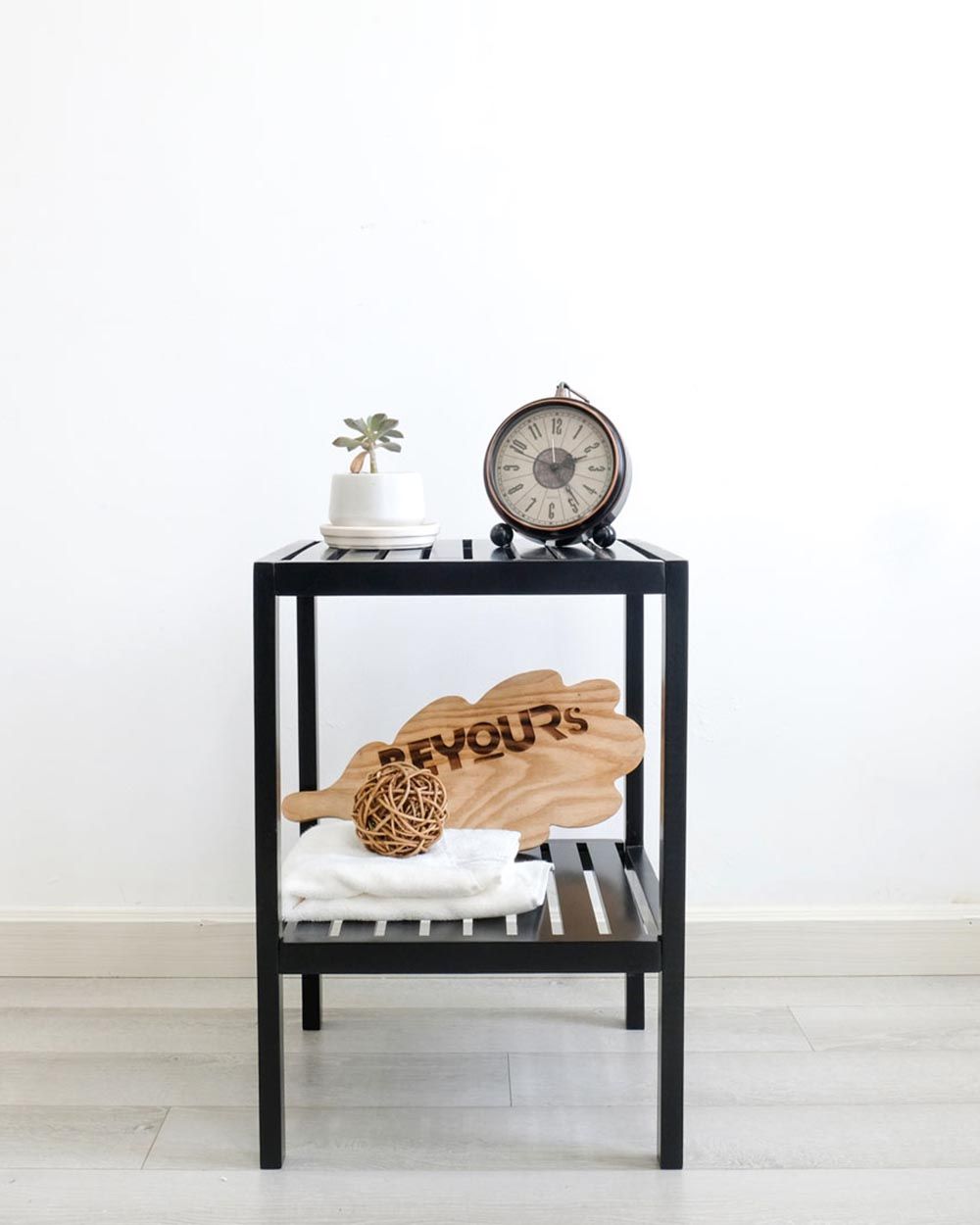 Kệ Đa Năng 2 Tầng Đen