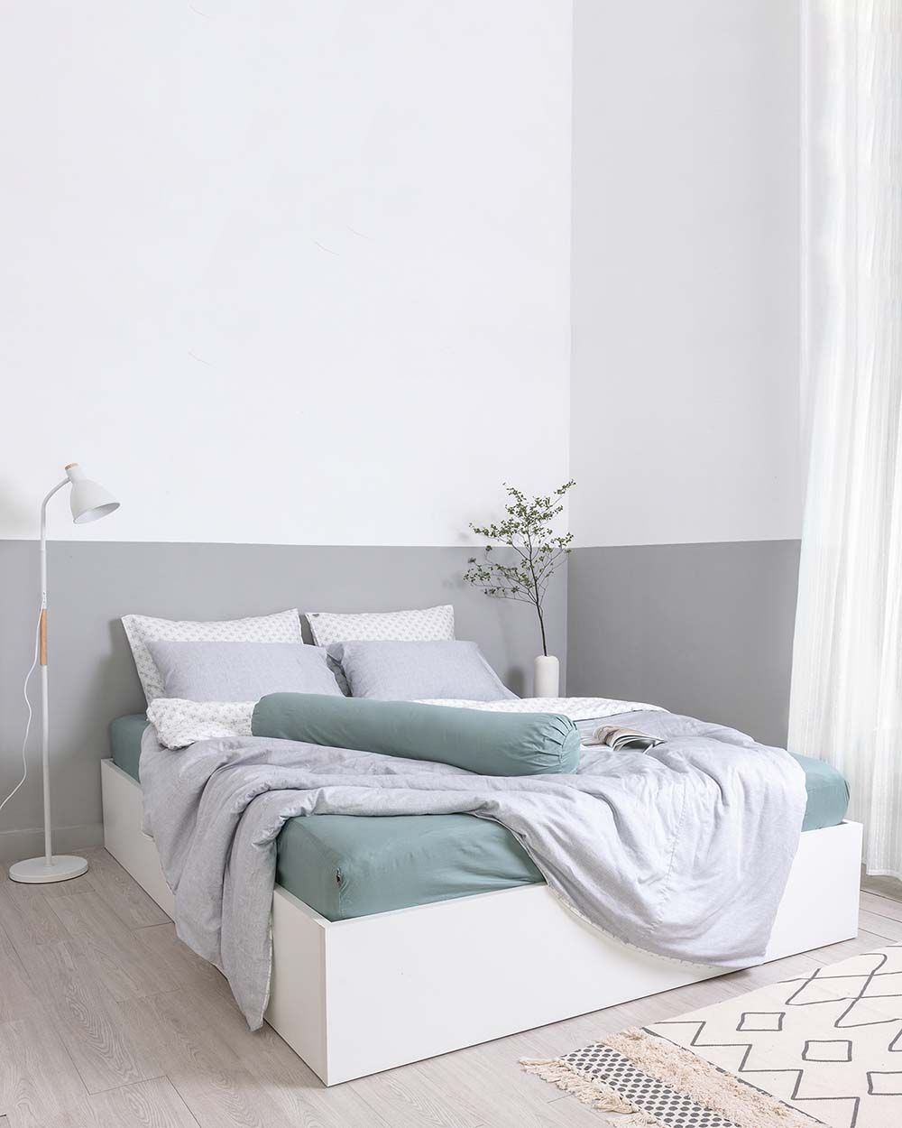 Bộ 2 Vỏ Gối 1 Vỏ Chăn Silk Seta A