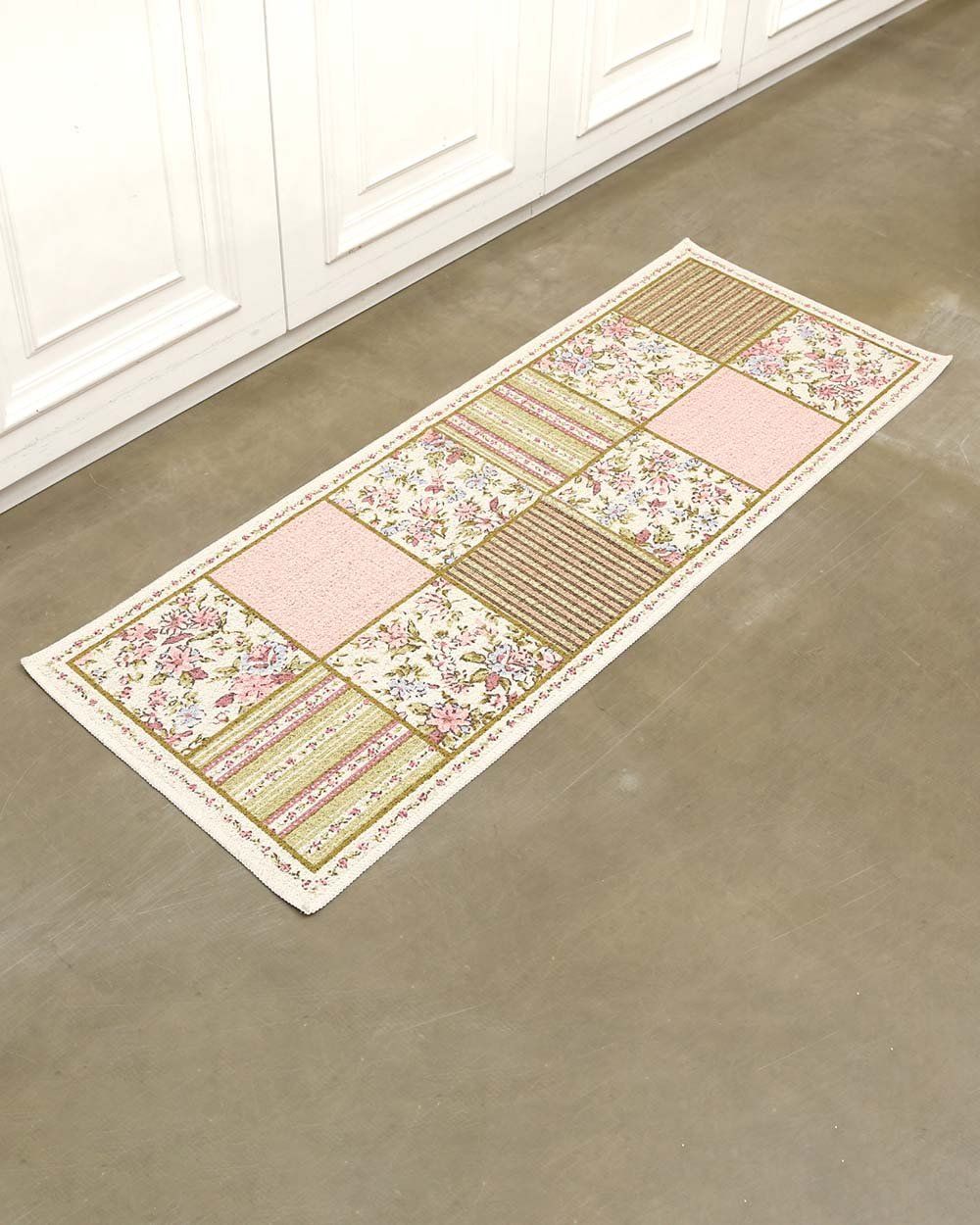 Thảm Cotton 45x120 In Hoa Fluer