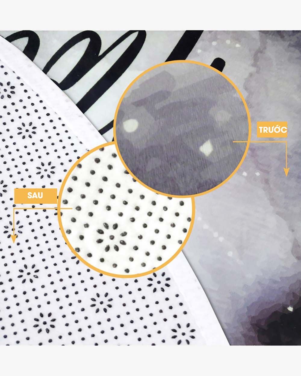 Thảm Tròn DTP Họa Tiết Fly To The Moon