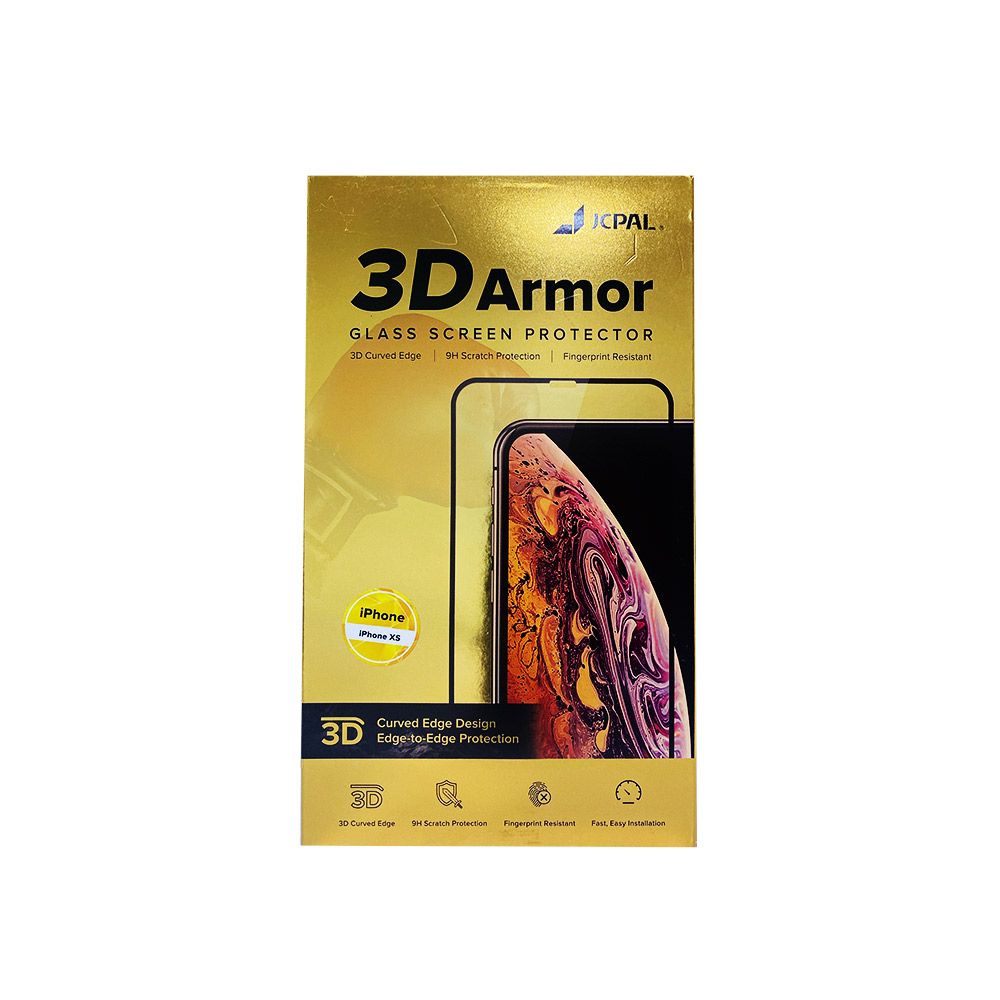 CƯỜNG LỰC JCPAL 3D ARMOR FOR IPHONE X SERIES