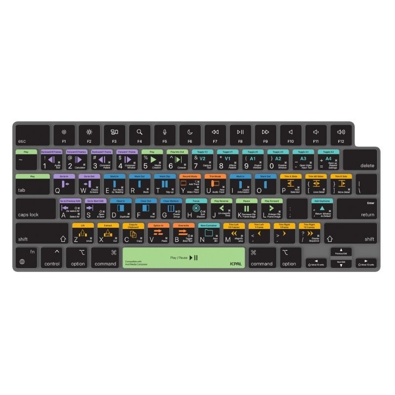 Phủ Phím JCPAL Verskin Avid Media Composer Shortcuts MB 14