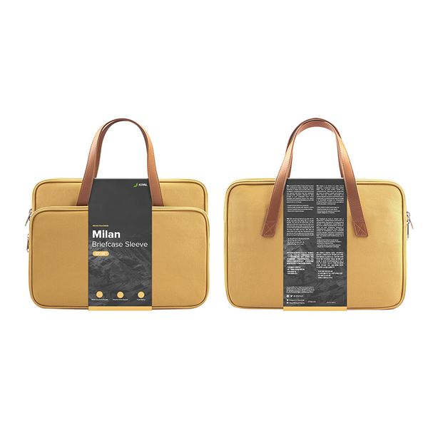 Túi Chống Sốc JCPAL Milan Briefcase - sand