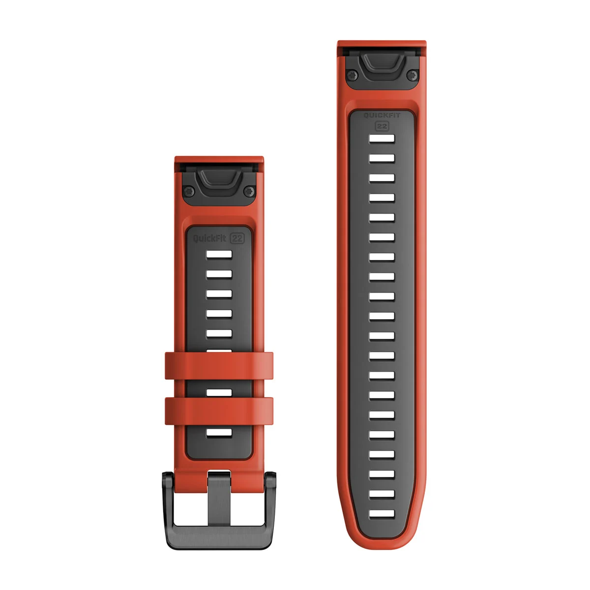 Dây Quickfit Silicon 22mm Màu Đỏ Cam