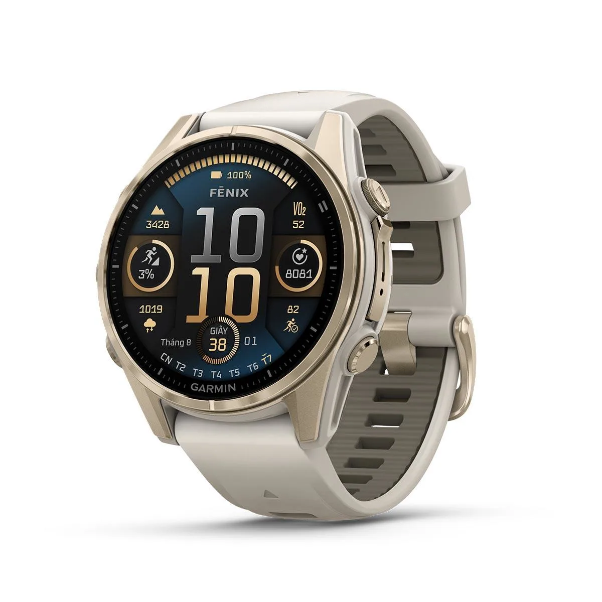 FENIX 8 - 43MM Sapphire Amoled Chính hãng FPT BH 2 năm