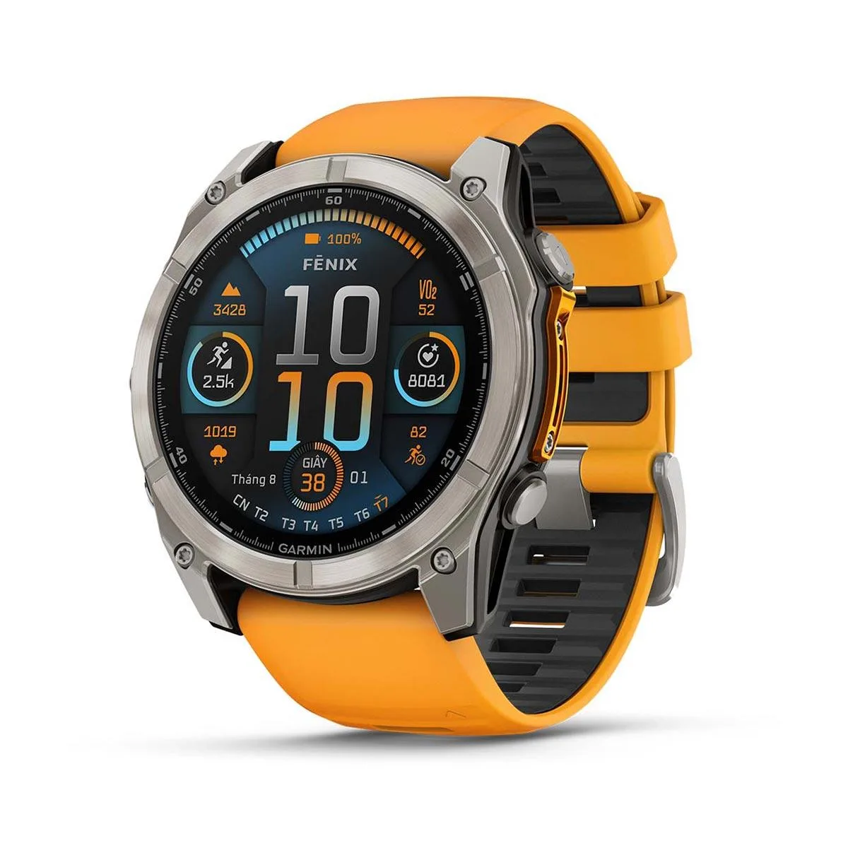 FENIX 8 - 51MM SAPPHIRE Chính hãng FPT bảo hành 2 năm