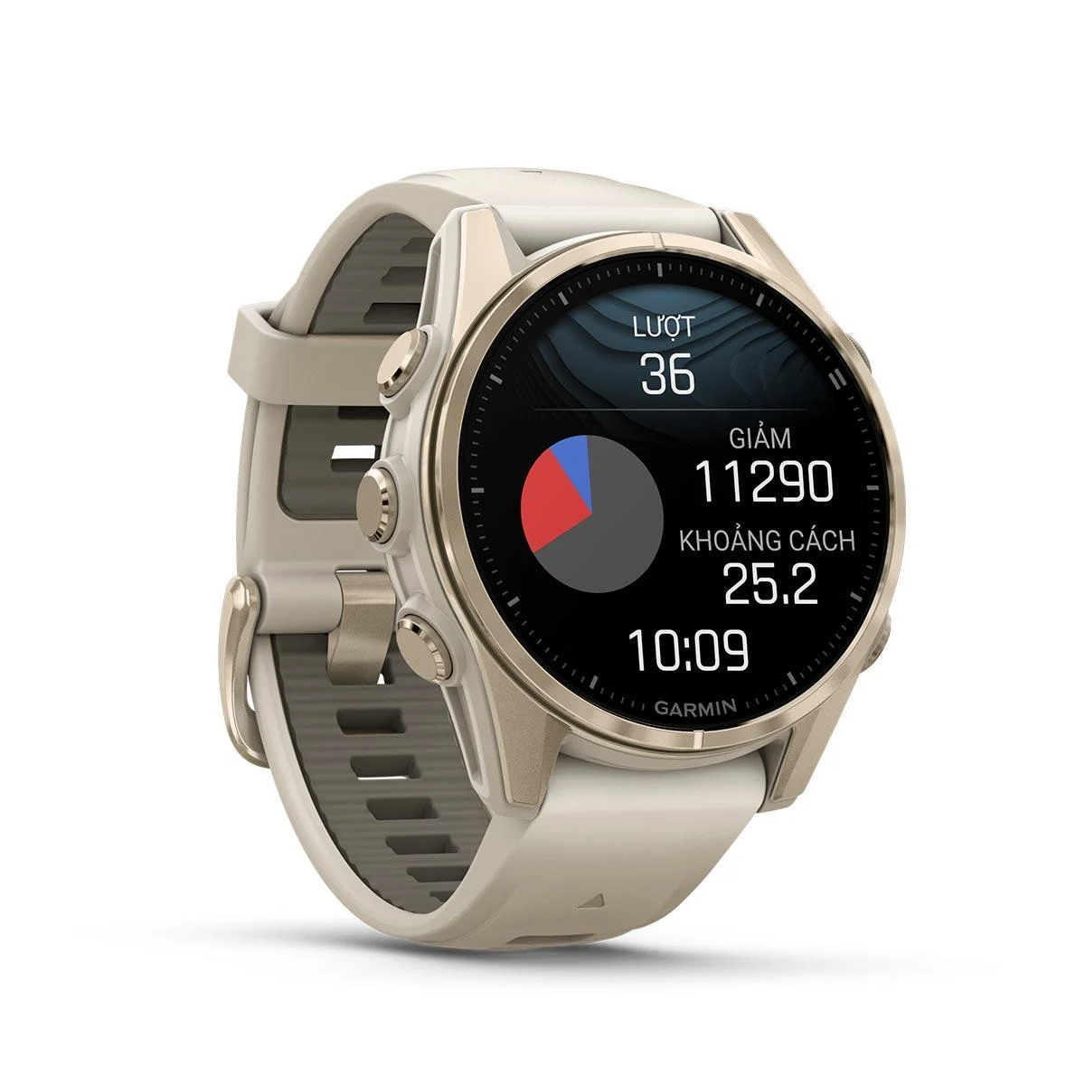 FENIX 8 - 43MM Sapphire Amoled Chính hãng FPT BH 2 năm