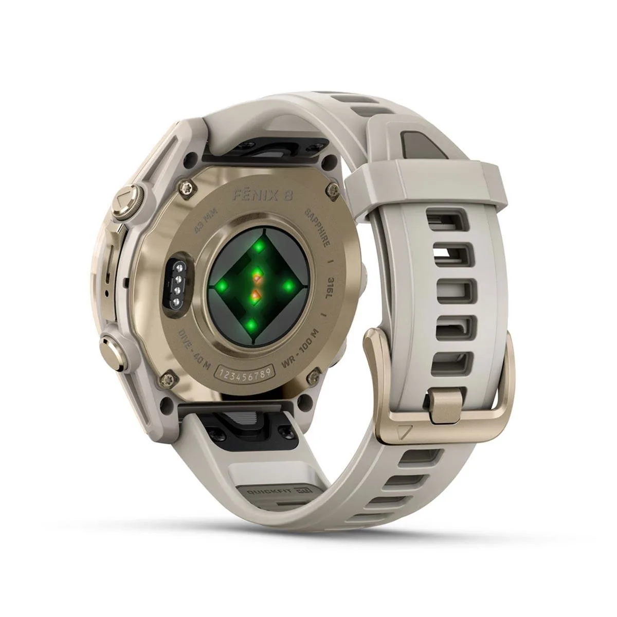 FENIX 8 - 43MM Sapphire Amoled Chính hãng FPT BH 2 năm