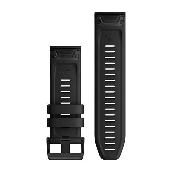 Dây đeo Silicon đen 26mm chính hãng Fullbox