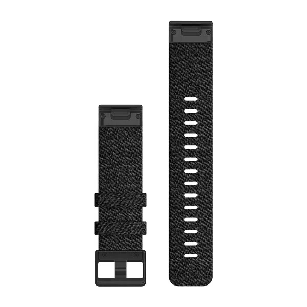 Dây đeo dệt vải sợi Nylon đen 22mm chính hãng Fullbox