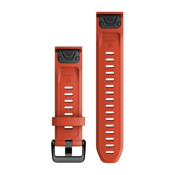 Dây đeo Silicon 20mm màu Đỏ