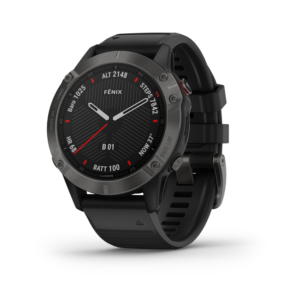  Garmin Fenix 6 Pro Black Saphire Edition 