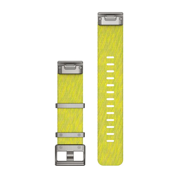 Dây đeo dệt vải sợi Nylon vàng chanh 22mm chính hãng