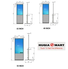 Màn Hình Quảng Cáo Đứng 55 INCH