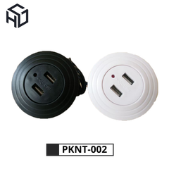 (PKNT-002) Ổ Cắm USB Type A Âm Bàn Làm Việc