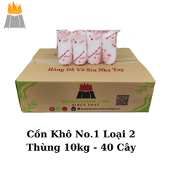 (CK02) Cồn Khô Chất Lượng Loại 2 Cháy Lâu Lửa Mạnh