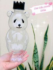 PANDA700 - Chai Nhựa PET Đựng Trà Sữa Hình Panda 700ml