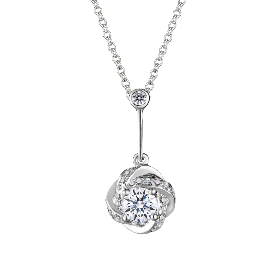 Ổ mặt kim cương tấm vàng 14K Hasmin 2C
