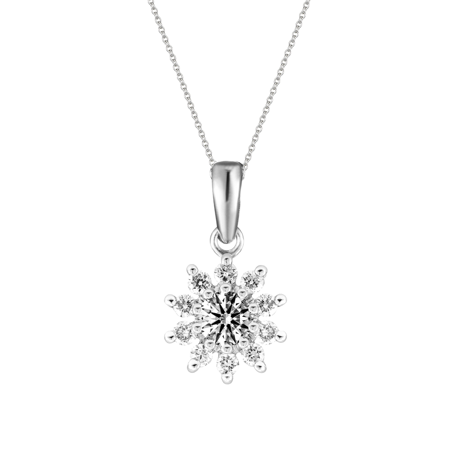 Ổ mặt kim cương tấm vàng 14K Amuse N 2C