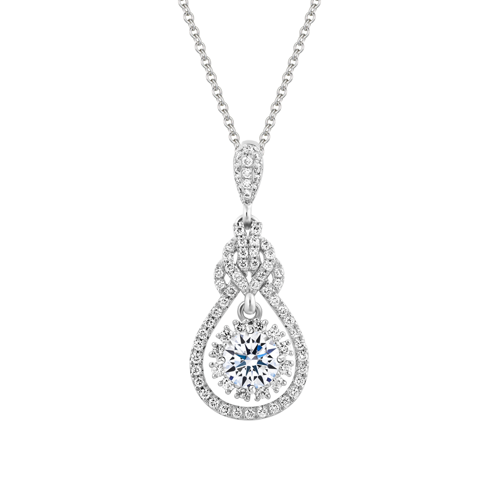 Mặt kim cương tấm vàng 14K Hilary 5C