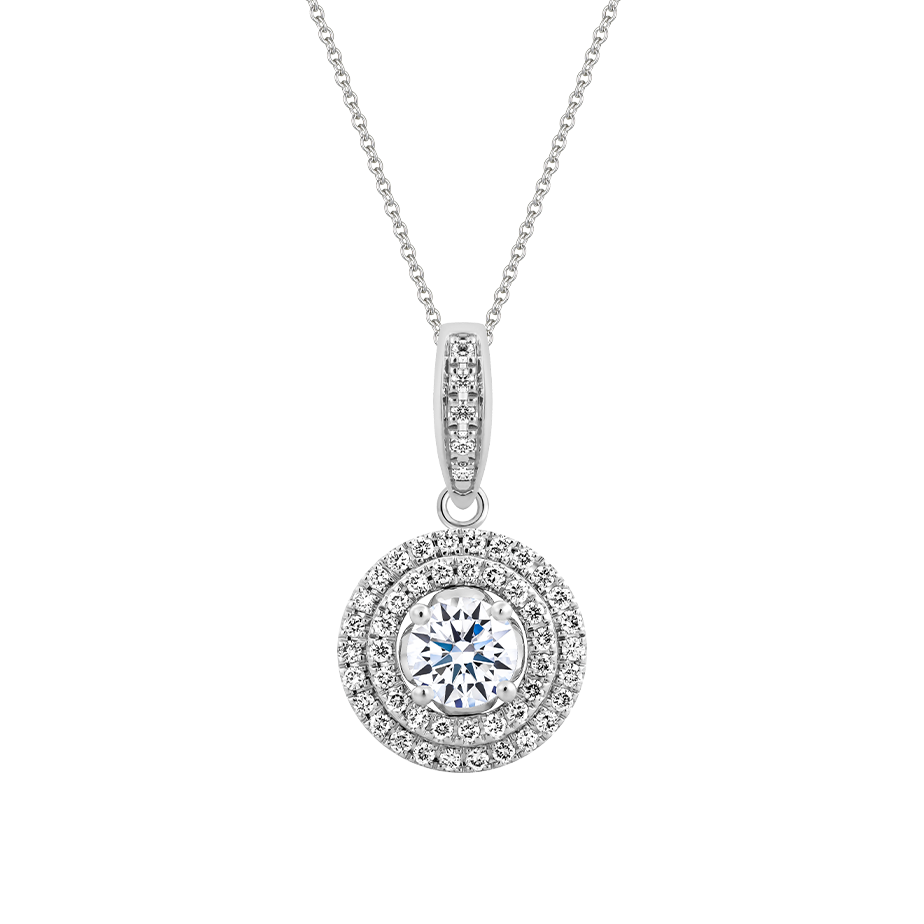 Mặt kim cương tấm vàng 14K Stable N 1CT