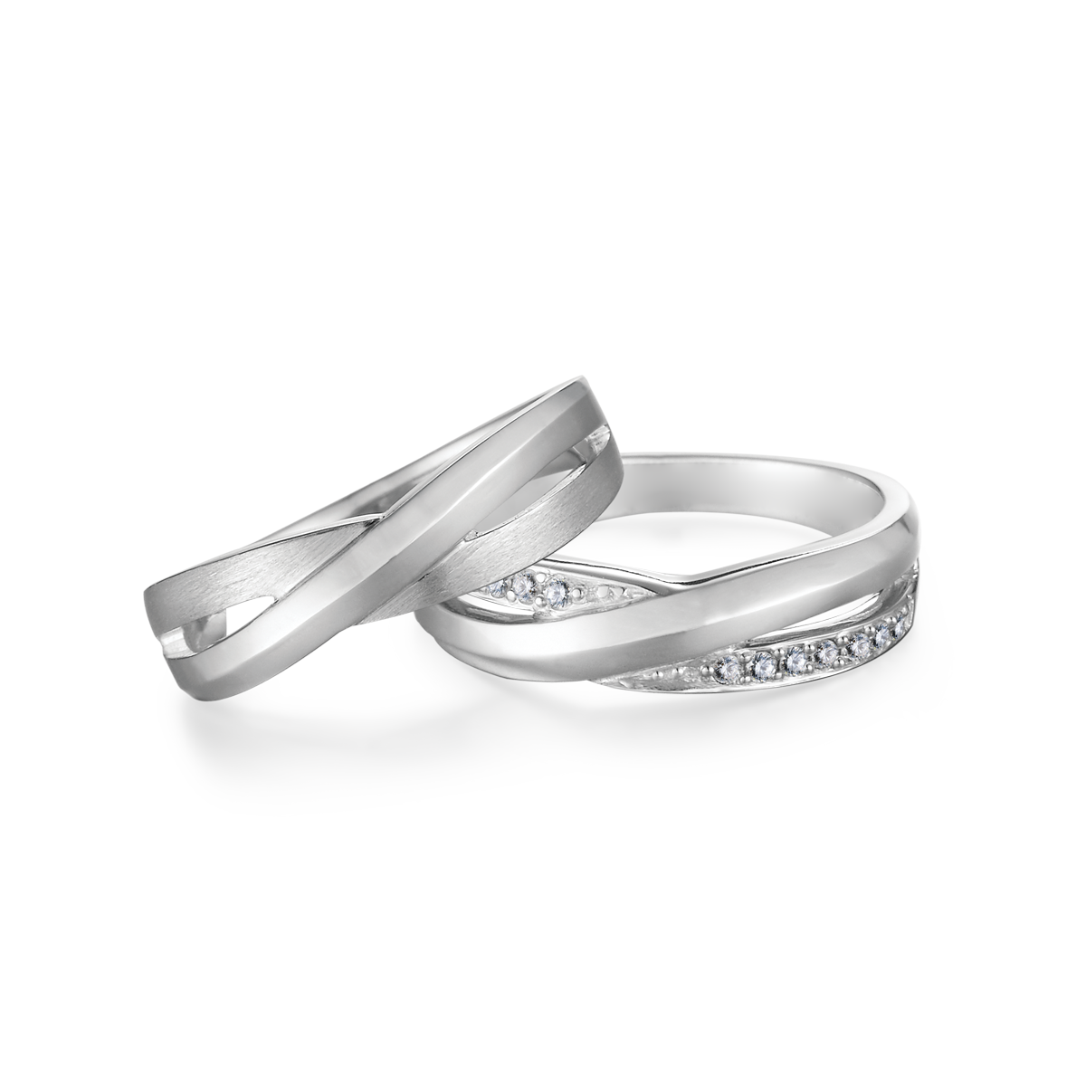 Nhẫn cưới nam vàng 14K Dreamy M