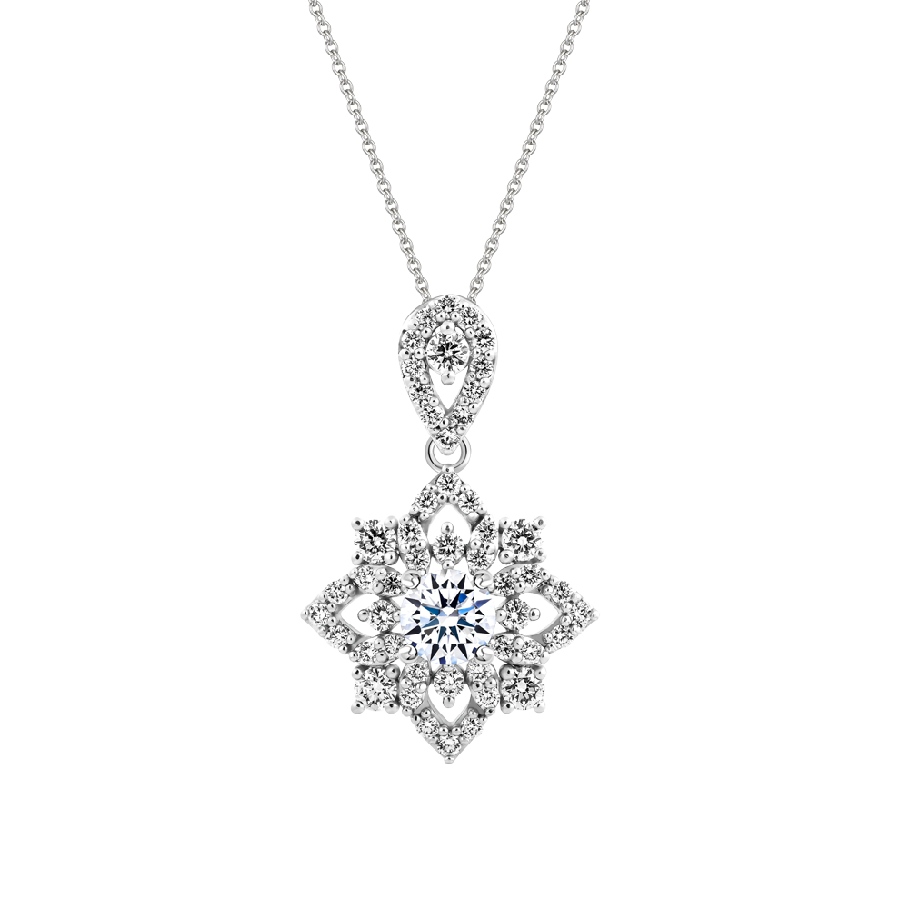 Ổ mặt kim cương tấm vàng 14K Clariesta 3C