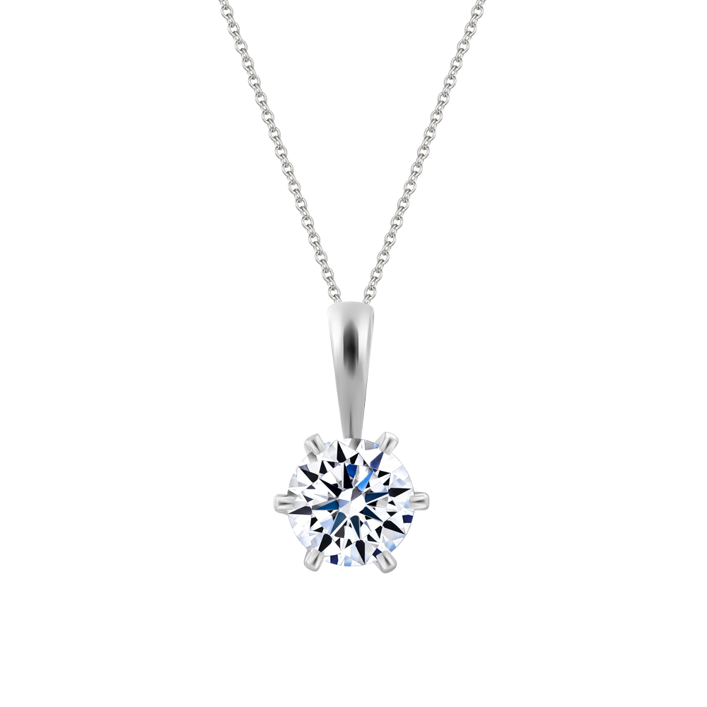 Mặt đính đá CZ vàng 14K Prince One N 2CT