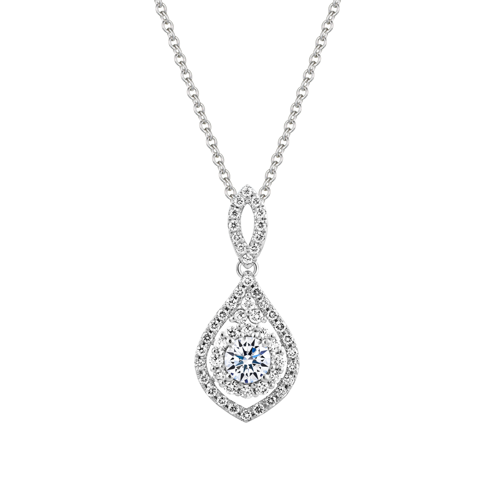 Ổ mặt kim cương tấm vàng 14K Sophia 3C