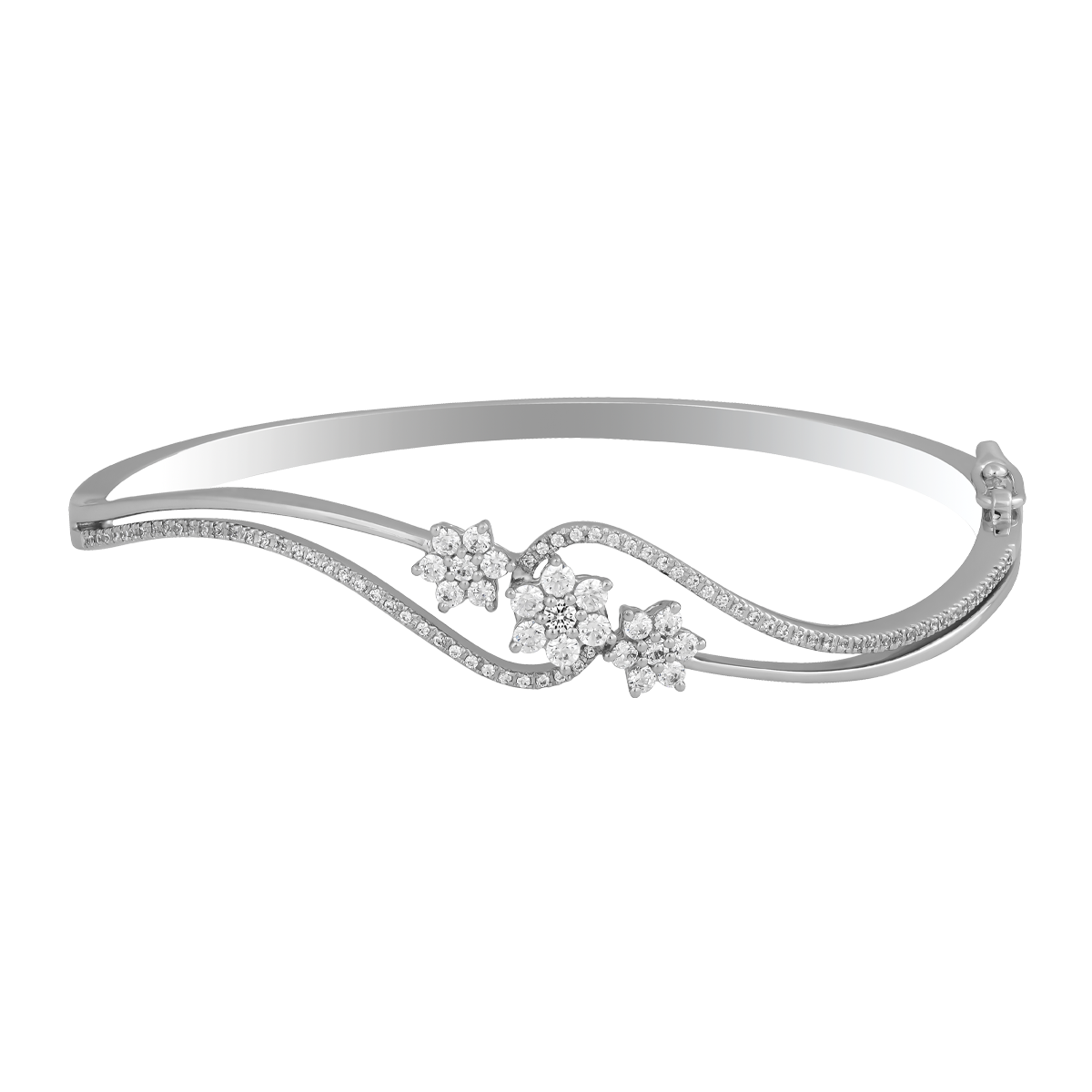 Vòng đeo tay kim cương viên vàng 14K Chrysa S