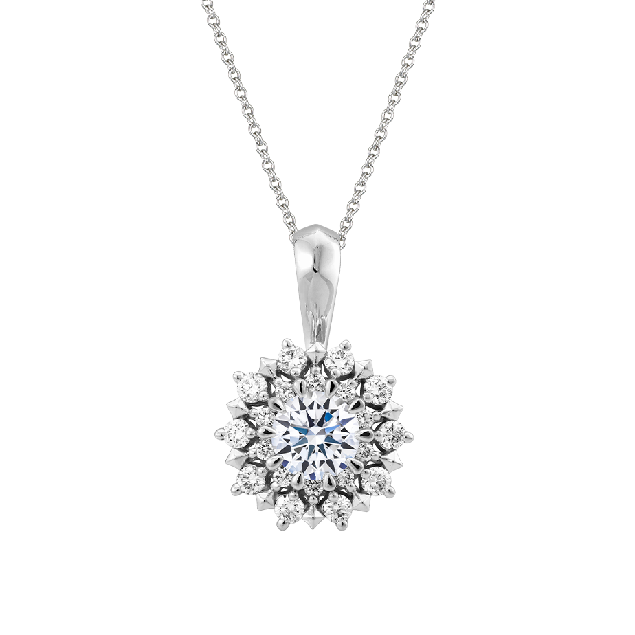 Mặt kim cương tấm vàng 14K Elysium 5C
