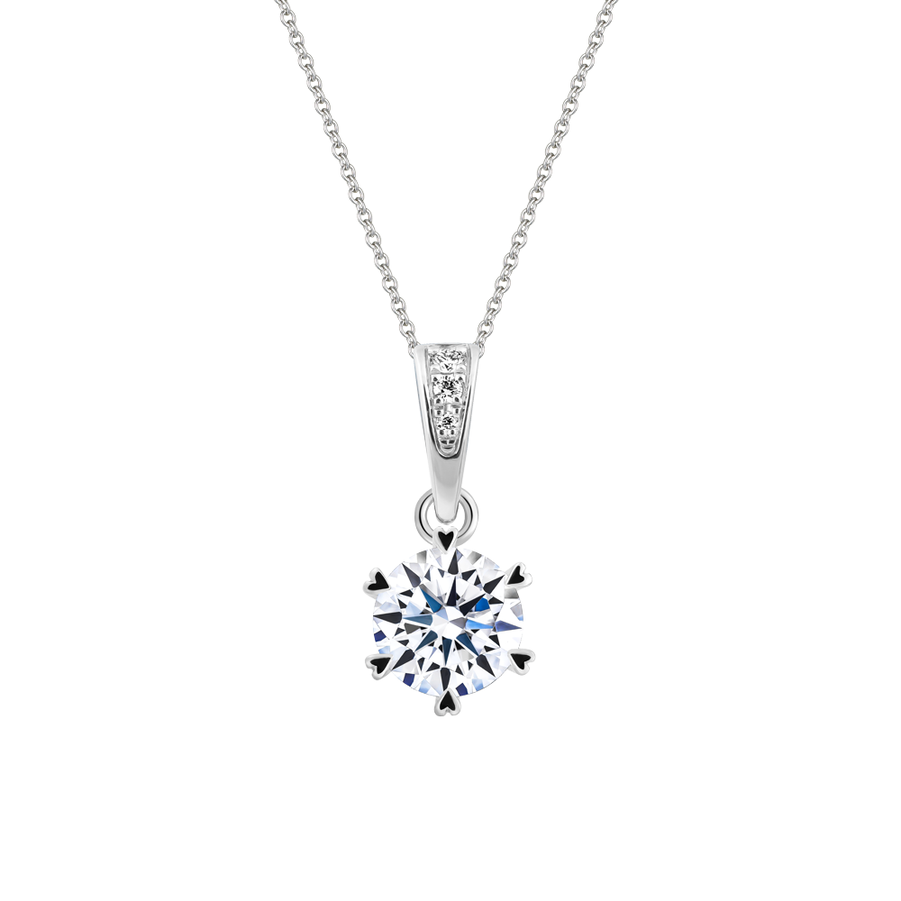 Ổ mặt kim cương tấm vàng 14K Catherine 3C