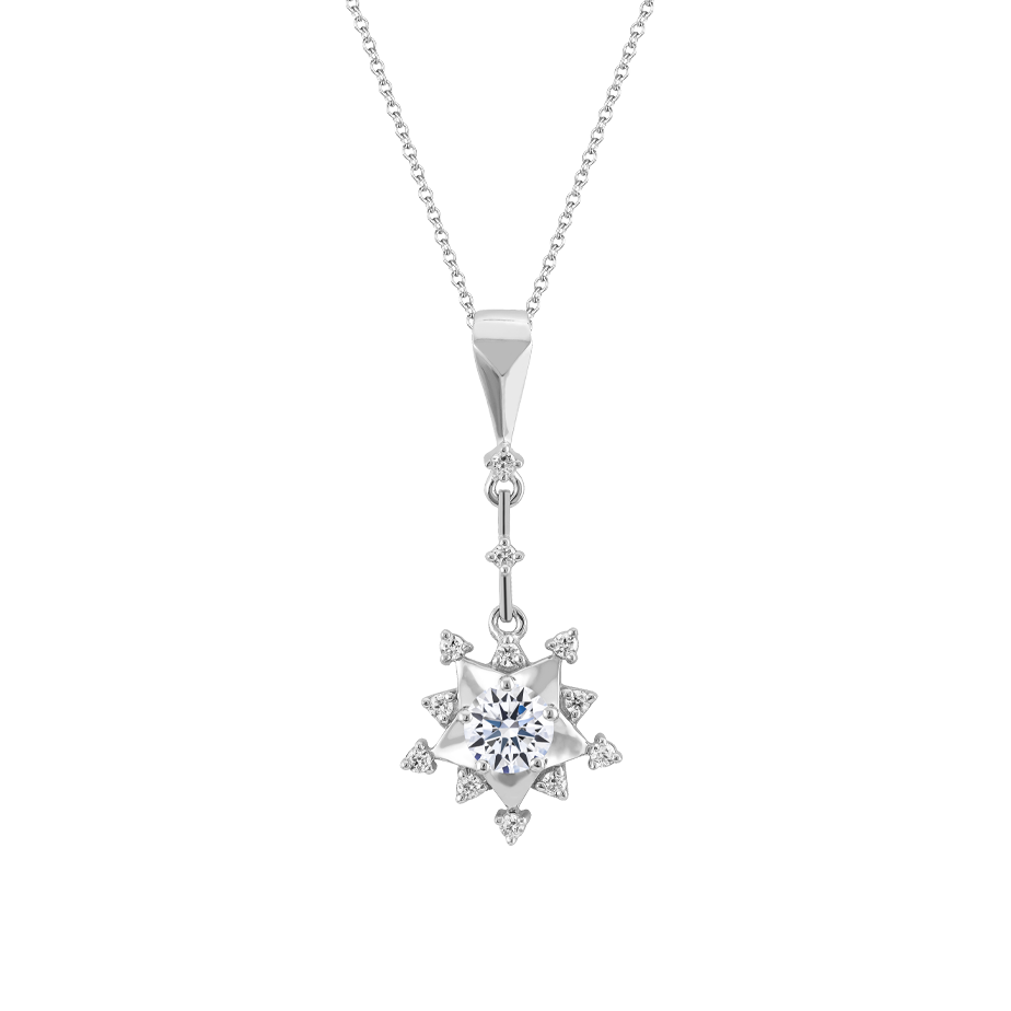 Mặt đính đá CZ vàng 10K Exquisite N 3C