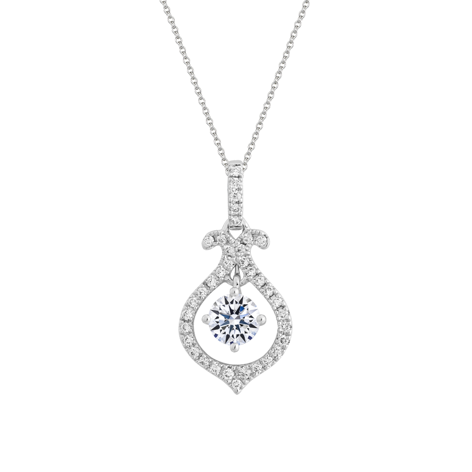 Mặt kim cương tấm vàng 14K Shiny 5C
