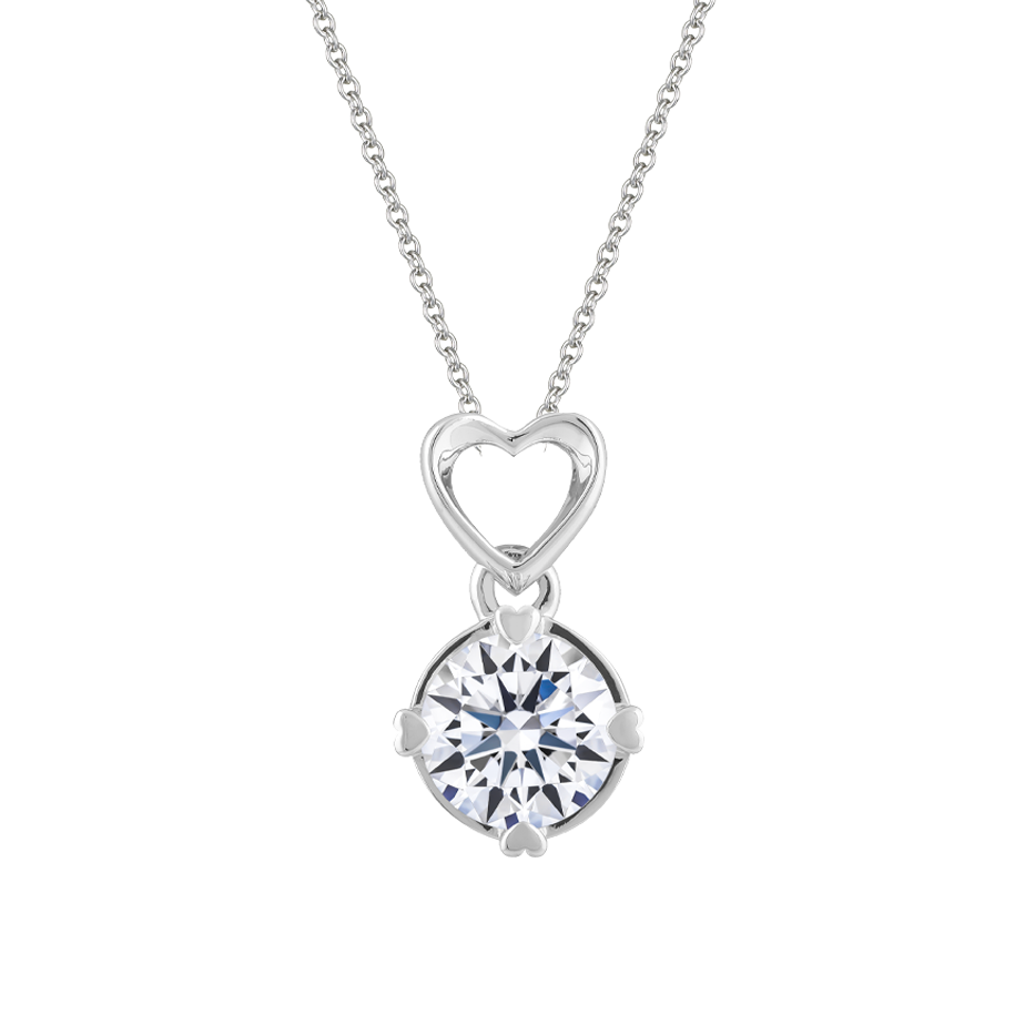 Mặt đính đá CZ vàng 14K Jussi 1CT