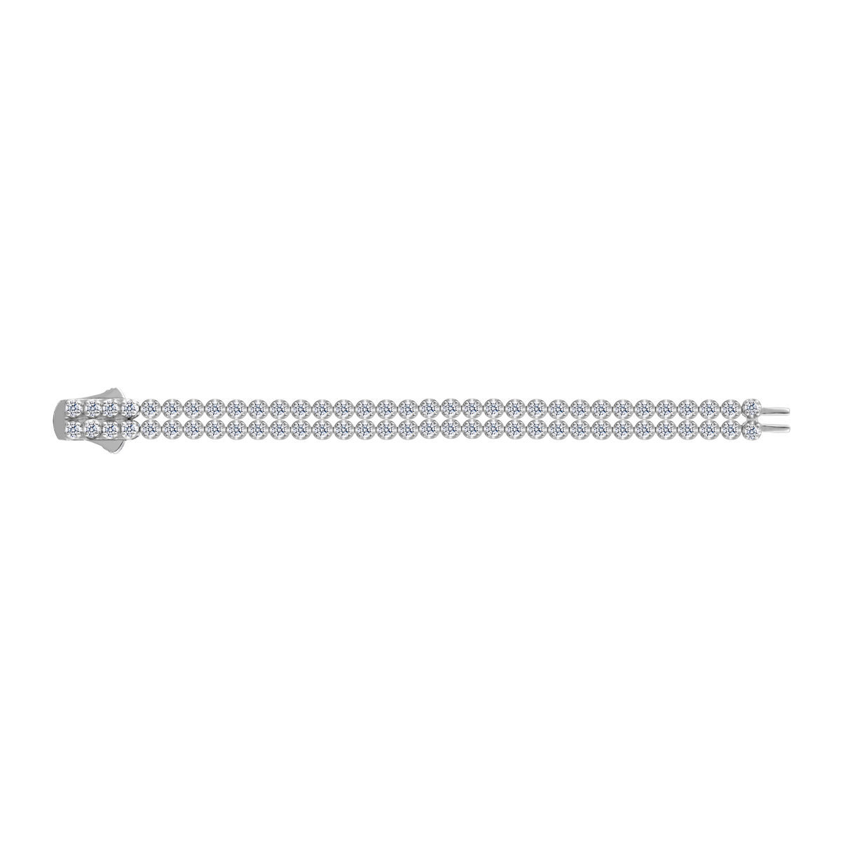Lắc đính đá CZ vàng 10K Luci RD 1.75-2C W 16