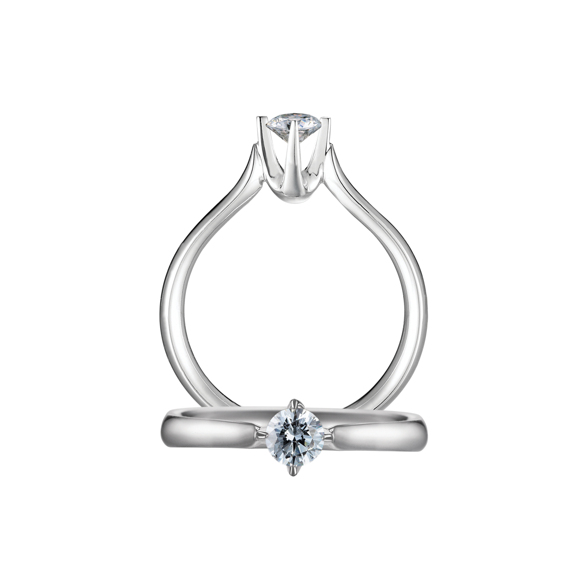 Nhẫn nữ đính đá CZ vàng 14K Promote 2C