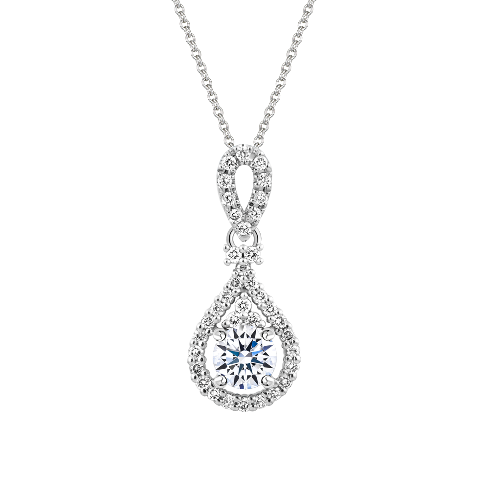 Mặt kim cương tấm vàng 14K Paradise 5C