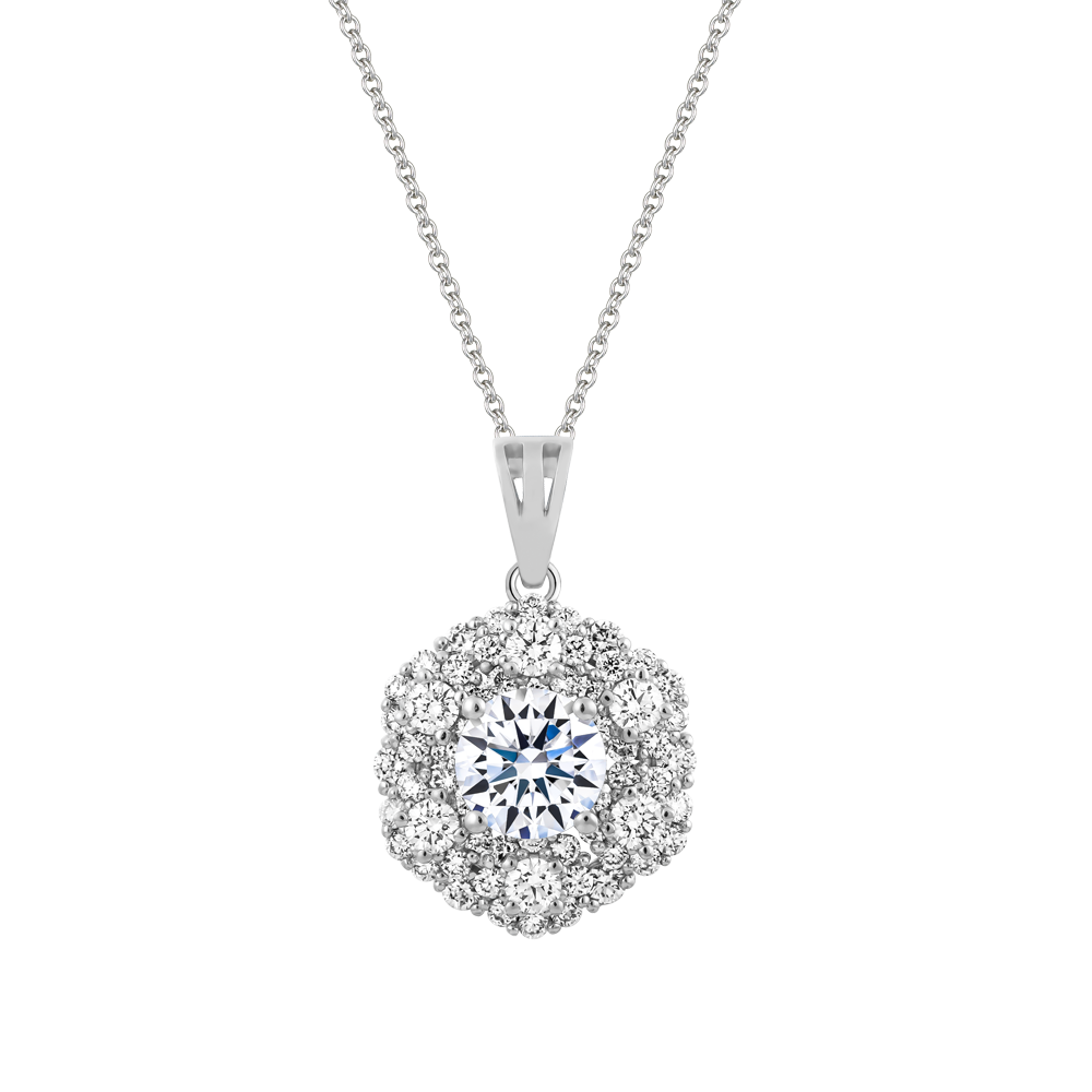 Mặt kim cương tấm vàng 14K Arlana N 5C