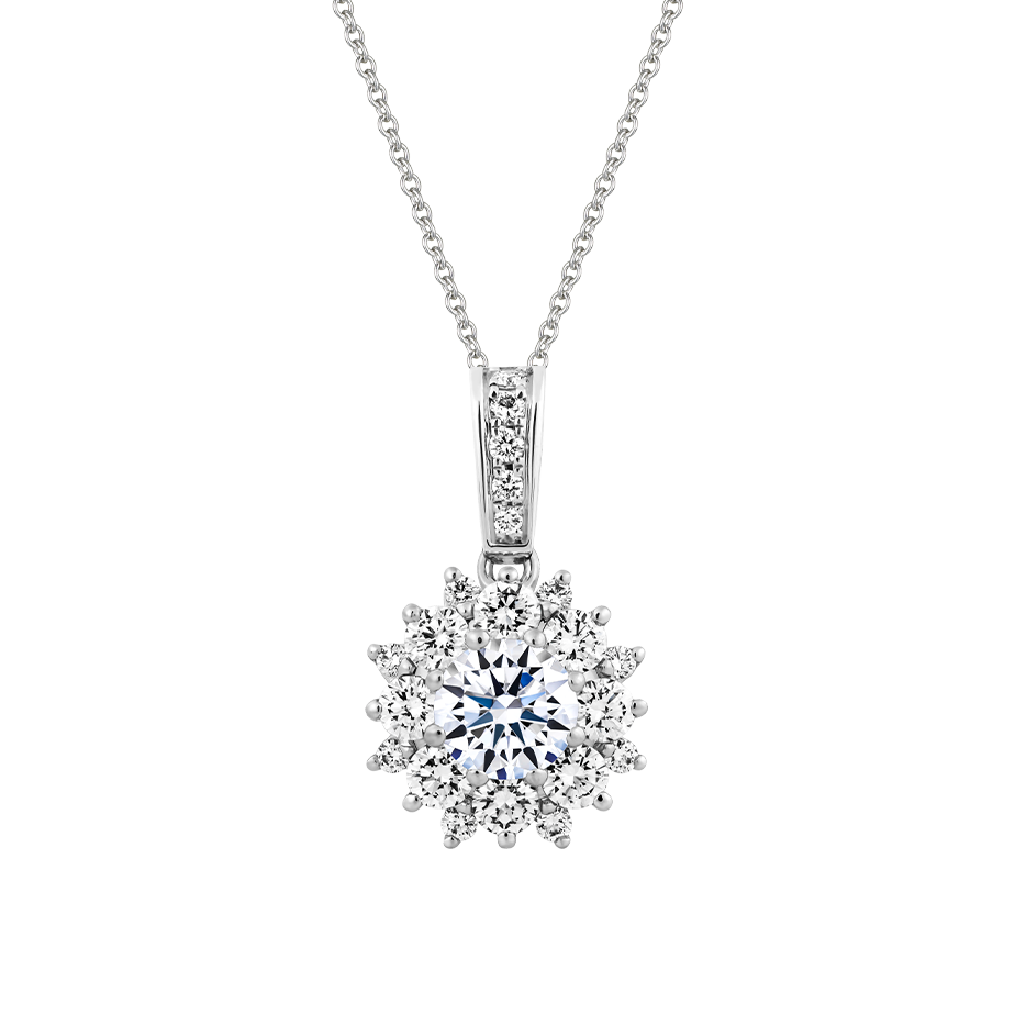 Mặt kim cương tấm vàng 14K Caste N 1CT